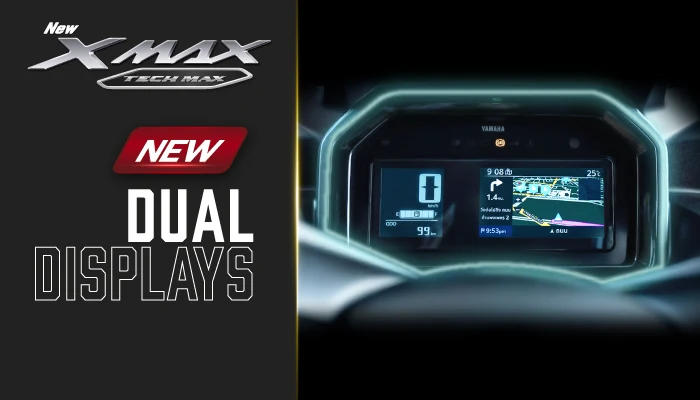 NEW! DUAL DISPLAYS